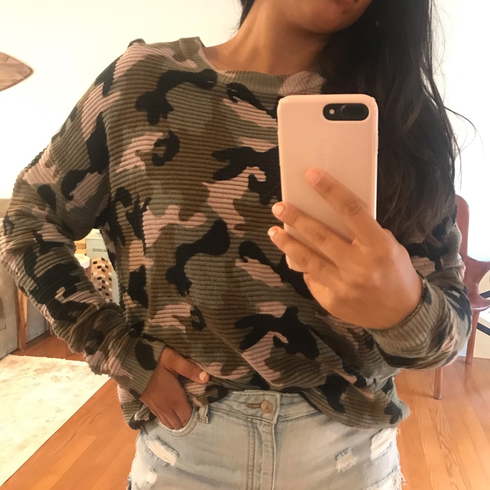 Camo Sweater